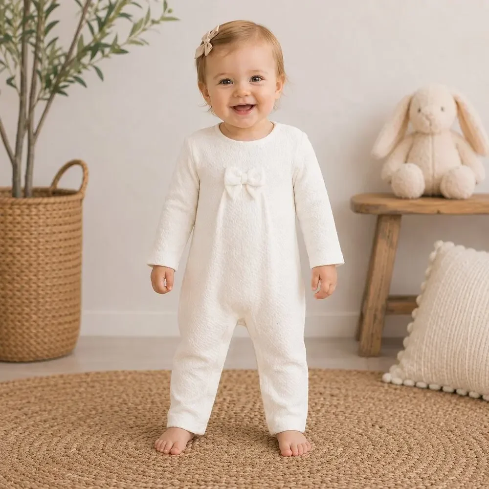 Janie & Jack Off White NWT One Piece Romper 18 to 24 months
